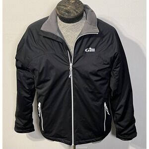 Gill Pro Softshell Jacket Mens Medium Black Waterproof Sailing Marine Coat